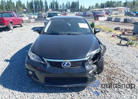 2012 Lexus Ct 200H Premium z USA, uszkodzony, nr VIN JTHKD5BH0C2051888